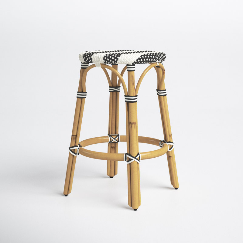 Santos Wicker/Rattan Bar & Counter Stool & Reviews Joss & Main